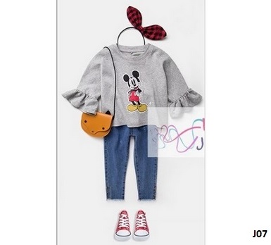 setelan anak mickey mouse